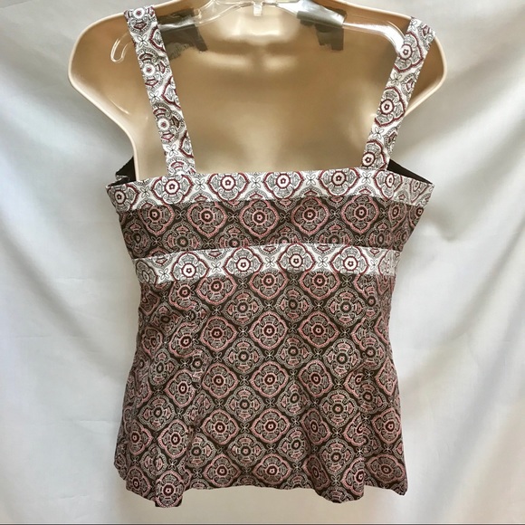 Ann Taylor LOFT Cotton BOHO Tank Top - Picture 2 of 8